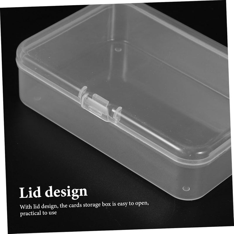 TEHAUX 50pcs Playing Card Storage Case Game Cards Container for Organized Display and Easy Access for Collectors - Image 5