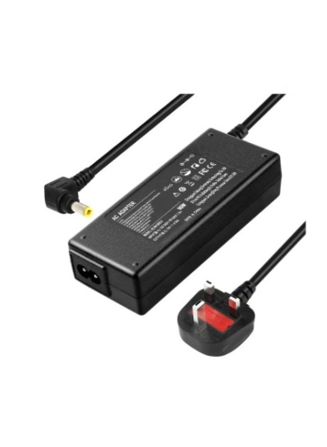 Terabyte 19V 3.42A 65W AC Compatible Charger Replacement for Acer Aspire 5 E15 V5 V7 V3 R3 R7 S3 E1 M5 Series E5-575 5250 5253 5336 5349 5532 5534 5552 5560 5733 5742 5750 6423 7560 Laptop Adapter Supply Cord Black 5.5*1.7MM - Image 2