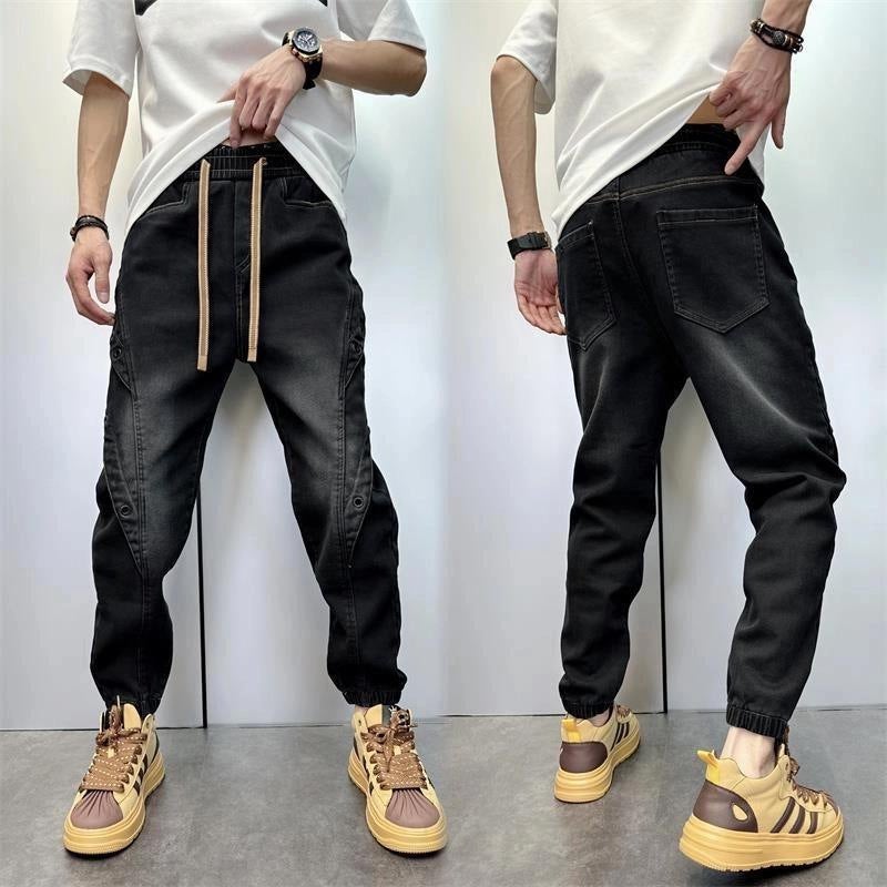 Unisex Casual Daily Denim Jeans - Image 2