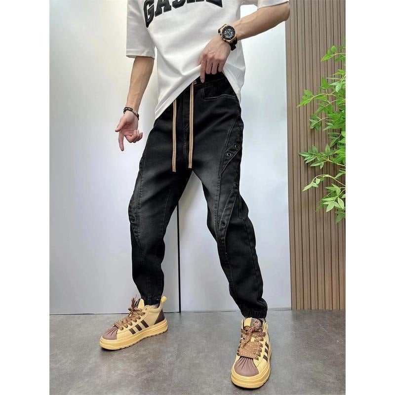Unisex Casual Daily Denim Jeans - Image 4