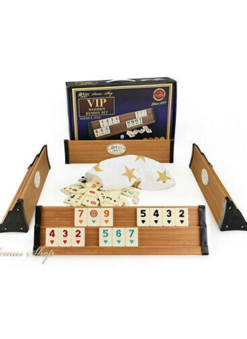 Generic - Classic Turkish Okey Board Game VIP Premium Wood - Image 1