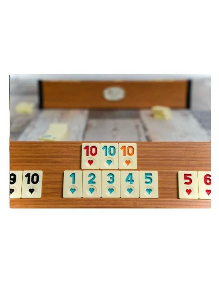 Generic - Classic Turkish Okey Board Game VIP Premium Wood - Image 1