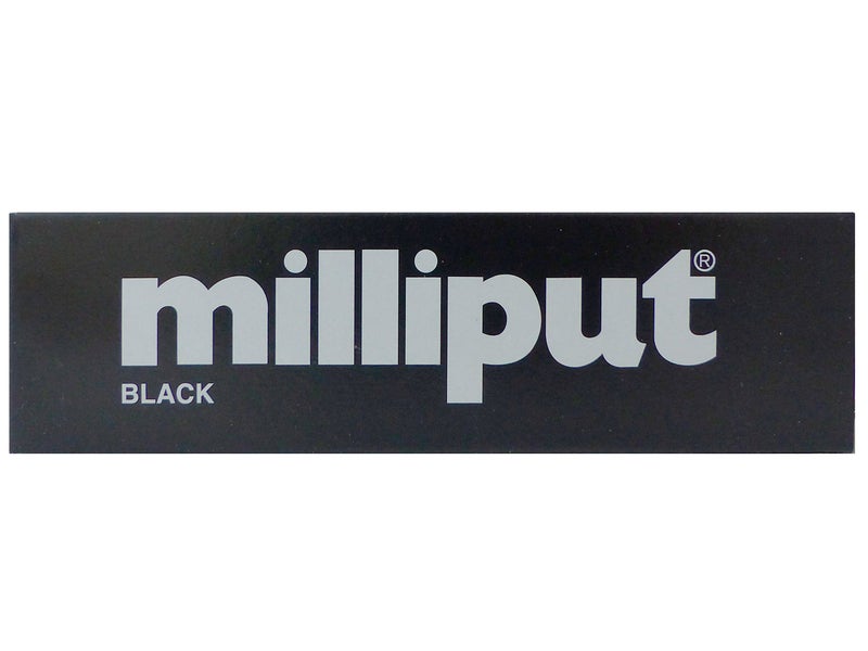 Milliput Medium Fine 2-Part Self Hardening Putty, Black, MPP-5, 4oz Pack - Image 1
