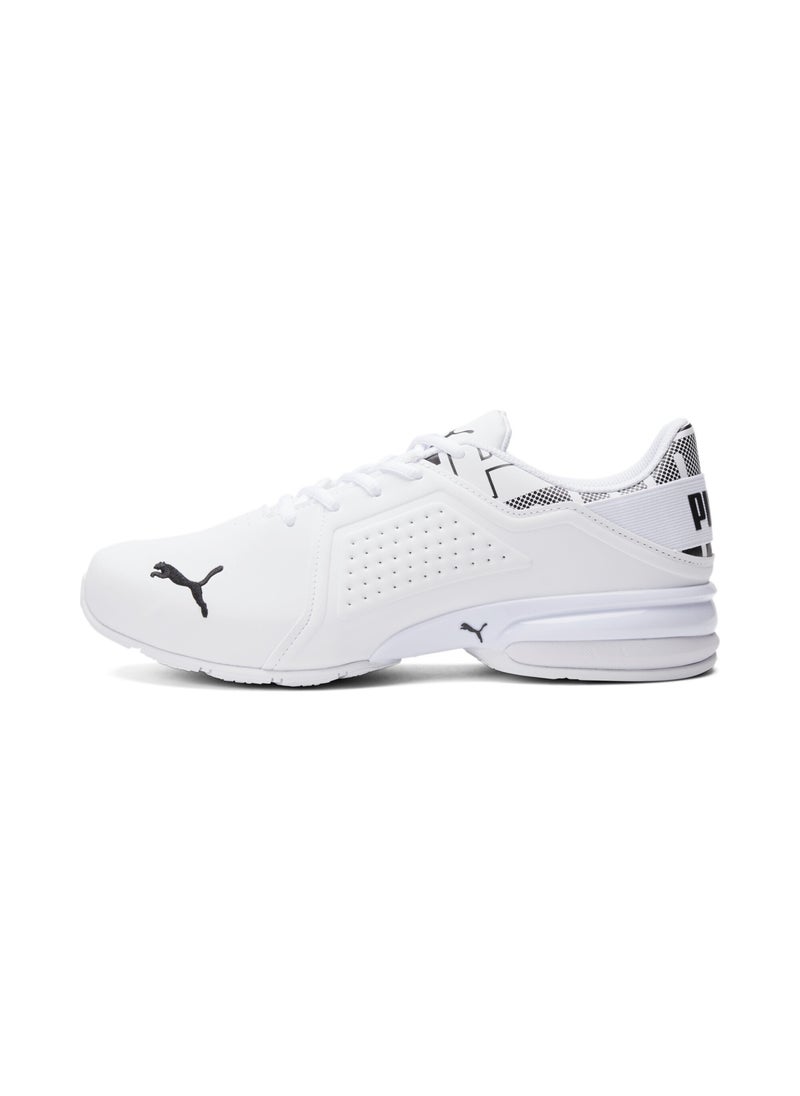 PUMA - Viz Runner Repeat Mens White Running Shoes - Image 1