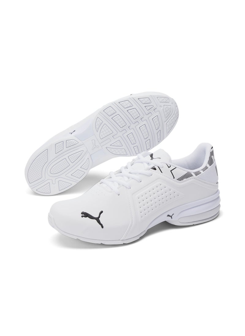 PUMA - Viz Runner Repeat Mens White Running Shoes - Image 1