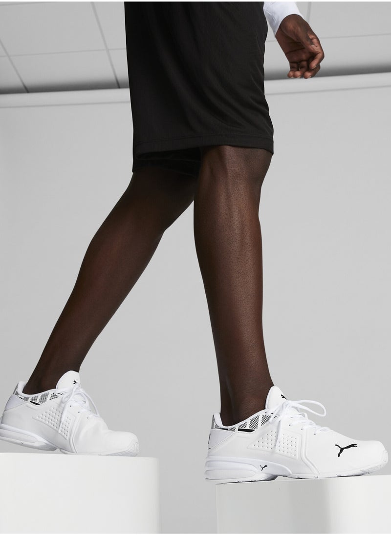 PUMA - Viz Runner Repeat Mens White Running Shoes - Image 1