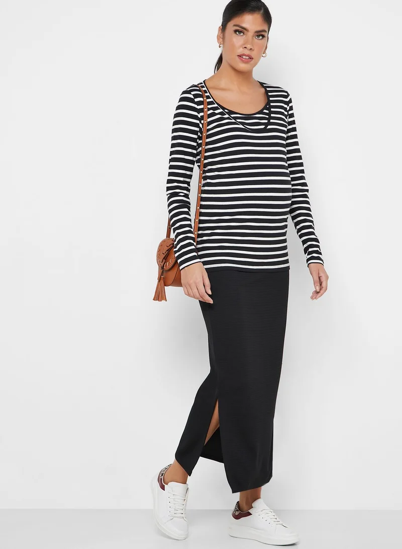 Mamalicious 2 Pack Scoop Neck Top
