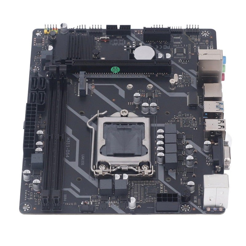 RMC LGA1151 Gaming Motherboard DDR4 Dual Channel 32G Memory Support Intel Core i9 i7 i5 i3 Pentium Series - USB 3.0 Interface SATA Port for PC Gaming - Image 3