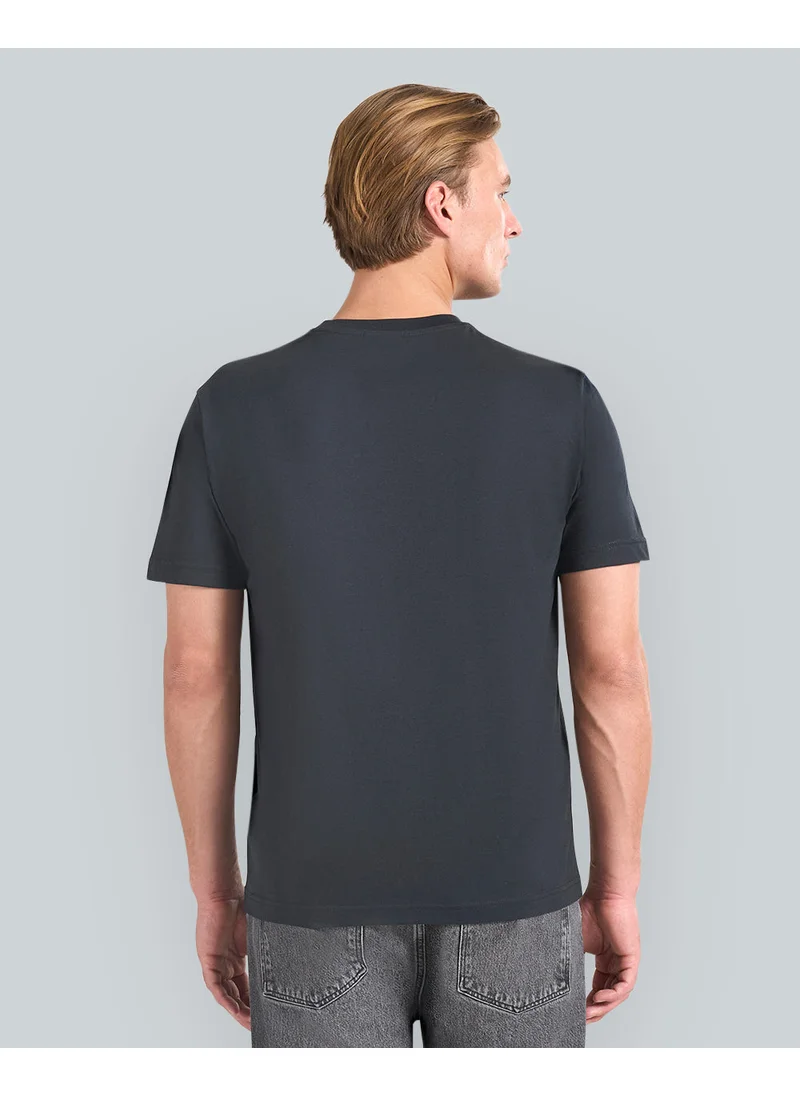 غانت Gant Small Graphic Printed T-Shirt For Men (Navy)