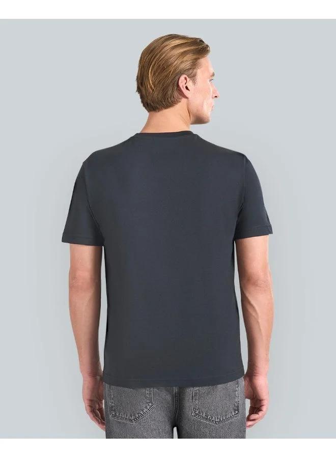 GANT Gant Small Graphic Printed T-Shirt For Men (Navy)