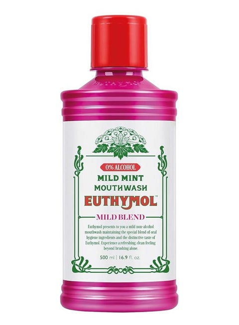 Euthymol Mouthwash Mild Mint 500ml