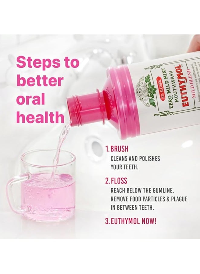 Euthymol Euthymol Mouthwash Mild Mint 500ml  - Image 3