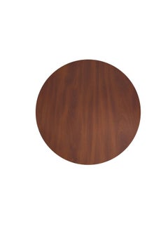 DANUBE HOME Venveto Round End Table - Walnut  - Image 4