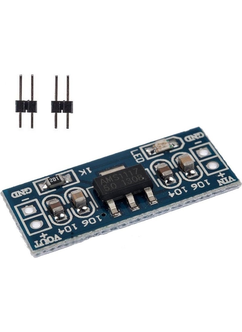 Wozlo - AMS1117 5V Module Voltage Regulator 5V Power Supply Module - Image 1
