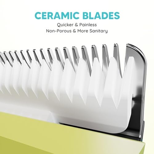Letsshave EZ‑WIZZY Pet Trimmer Replacement Blade – Pack of 1 | Sharp & Whisper‑Quiet | Ceramic Blades | Dogs, Cats and All other Furr Animal Grooming - Image 2