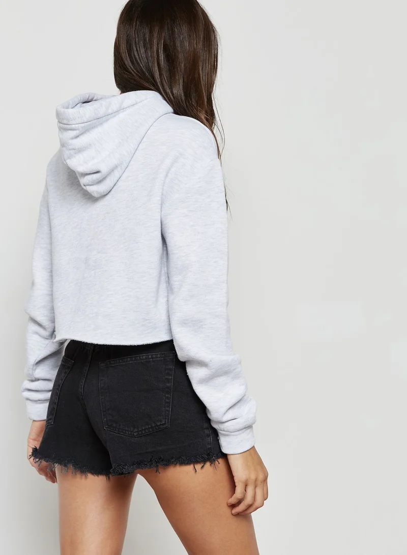 TOPSHOP Cropped Hoodie
