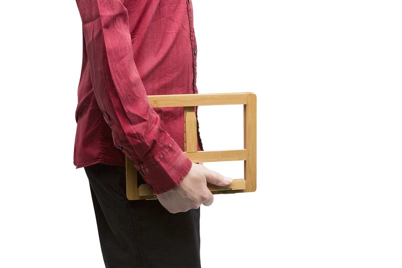 Creative Mark Tao Bamboo Painting Desk Easel and Drawing Stand - Durable Design with Adjustable Angles Lightweight Art Easel for Drawing and Painting - Natural Finish- Ideal for Artist - Image 4
