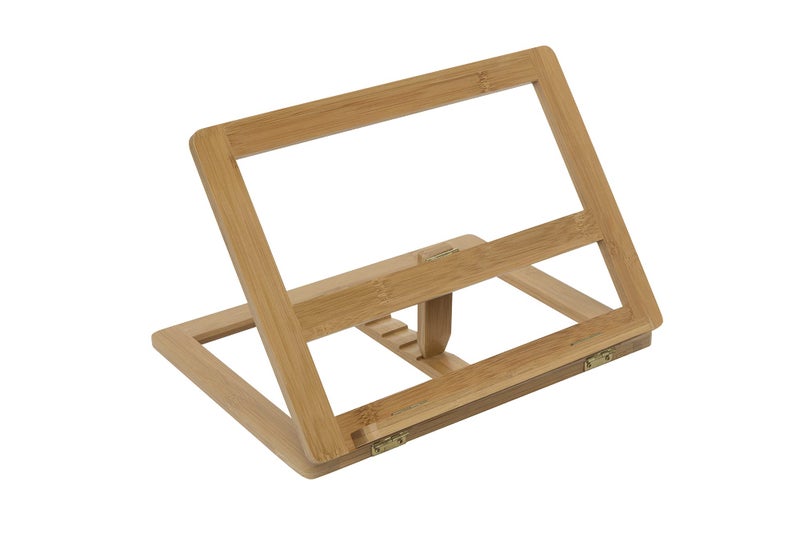 Creative Mark Tao Bamboo Painting Desk Easel and Drawing Stand - Durable Design with Adjustable Angles Lightweight Art Easel for Drawing and Painting - Natural Finish- Ideal for Artist - Image 1