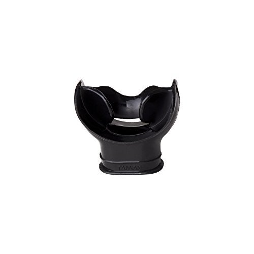 IST Ortho-Conscious Comfort Mouthpiece for Scuba, Snorkel (Black Silicone) - Image 3