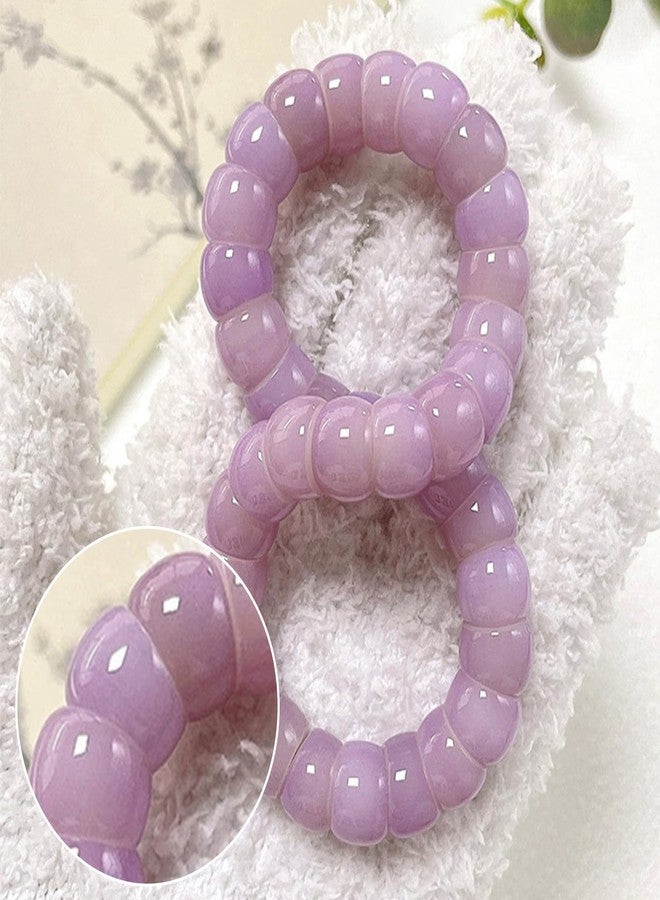 Dcfywl731 Fidget Bodhi Bracelet for Women Natural Bodhi Seeds Beaded Bracelets, Zen Fidget Stretch Bracelet Alleviate Anxiety Stress - Image 4