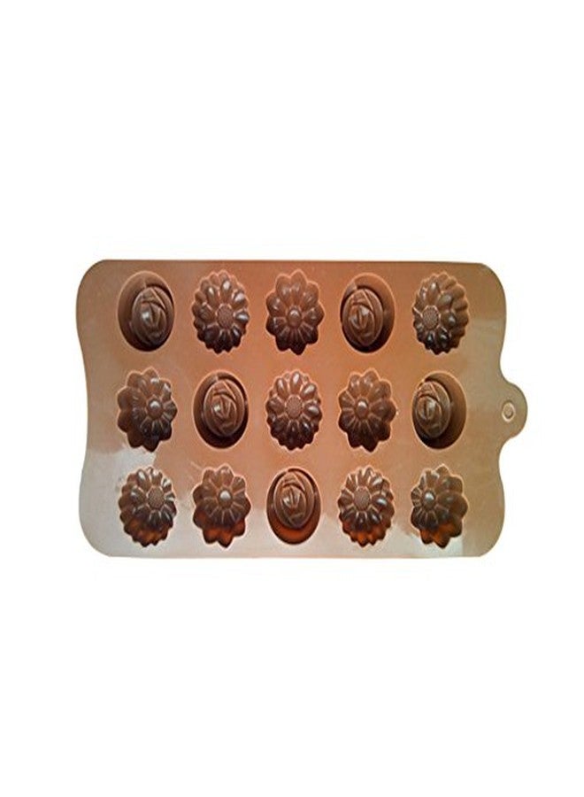 NE-MA Nema 3 Style of Flowers Shape Chocolate Mold - Image 4