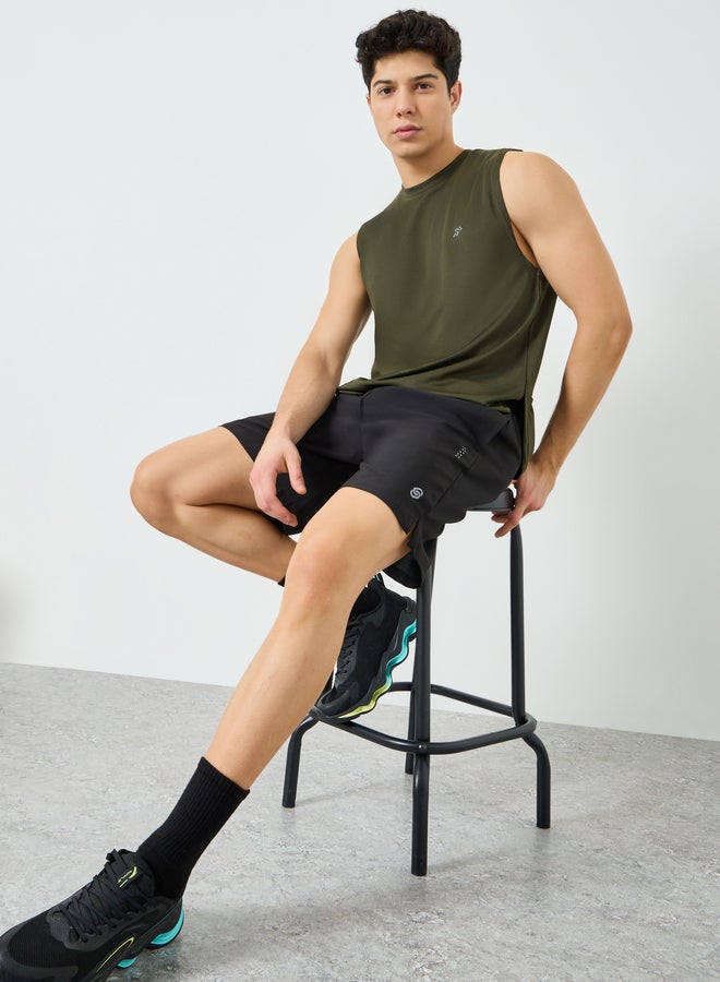 Styli Men Regular Fit Training Shorts - Image 1