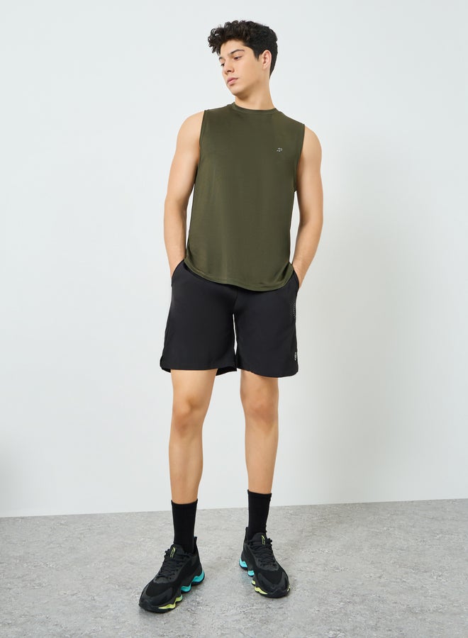 Styli Men Regular Fit Training Shorts - Image 3