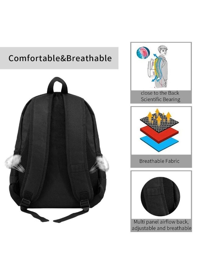 3 Pcs Anime The Amazing Digital Circus Backpack Set School Bag - Image 4