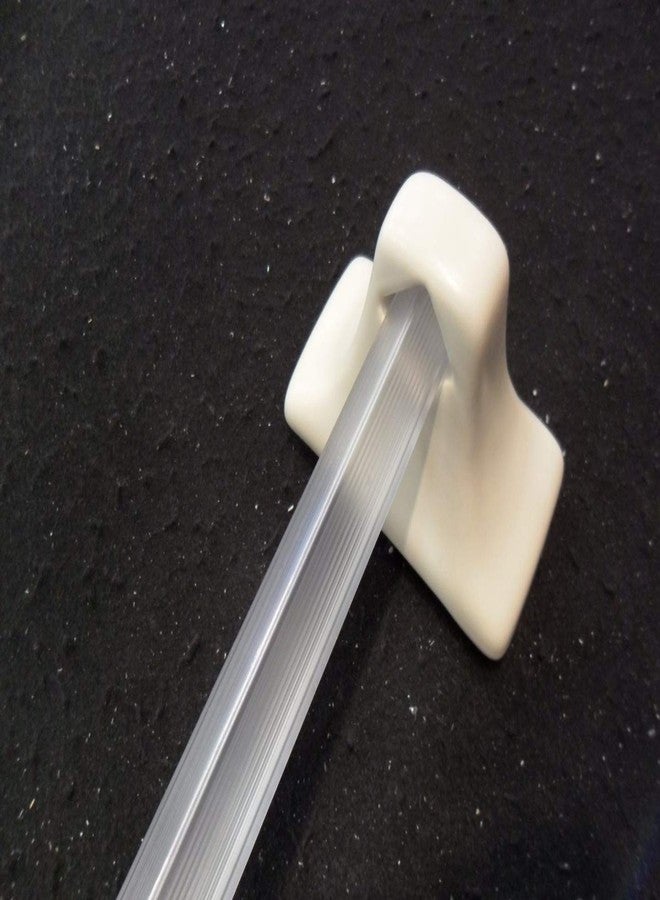 Daltile Bath Accessories 24" Towel Bar Almond Glazed Ceramic - Image 5