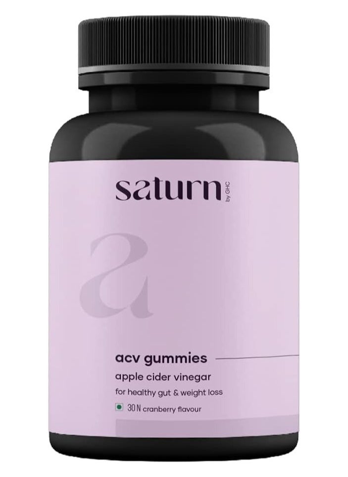 Saturn by GHC Saturn by GHC ACV Gummies 30N Cranberry Flavour  - Image 1