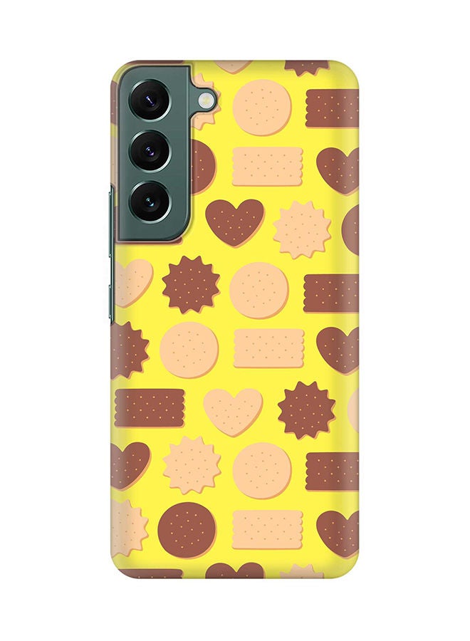 Stylizedd Case for Samsung Galaxy S22+ 5G Slim Snap Classic Series Shield Matte Finish Print - Hearty Biscuits  - Image 1