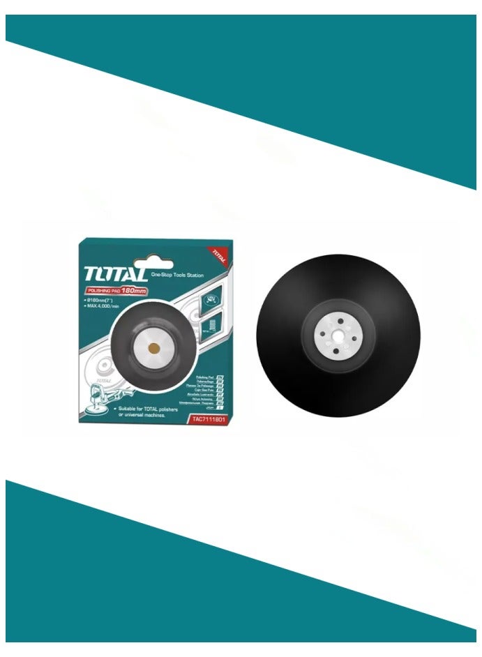 Total Polishing Pad With Flange 7 Inch  Tac7111801
