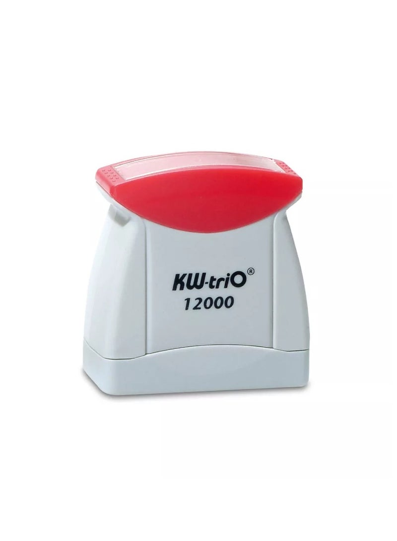 KWTrio PRE INKED STAMP (CANCELLED) 12000 RED - Image 2