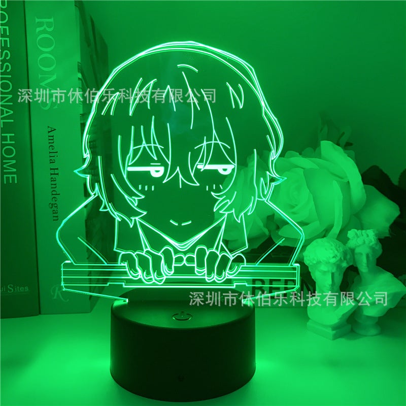 Wenhao Wild Dog Taizai 3D Night Light Colorful Usb Holiday Gift Bedroom Sleep Led Table Lamp - Image 5