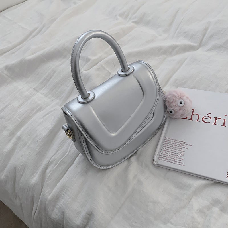 Korean Style Small Square Handbag – Women's PU Messenger Bag for Summer 2023 - Image 1