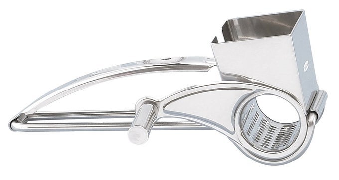 FANTES ROTARY CHEESE GRATER 188 STAINLESS STEEL THE ITALIAN MARKET ORIGINAL SINCE 1906