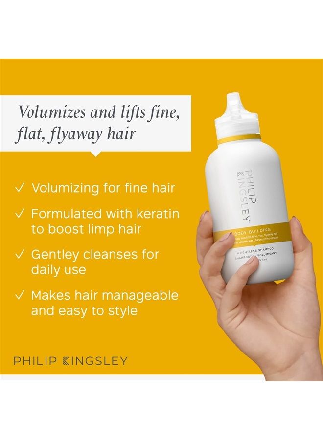 Philip Kingsley Body-Building Shampoo and Conditioner Set Volumizing Hair Products for Lifting Fine Limp Flat Flyaway Hair, Adds Volume, Lifts, and Shine - Image 2