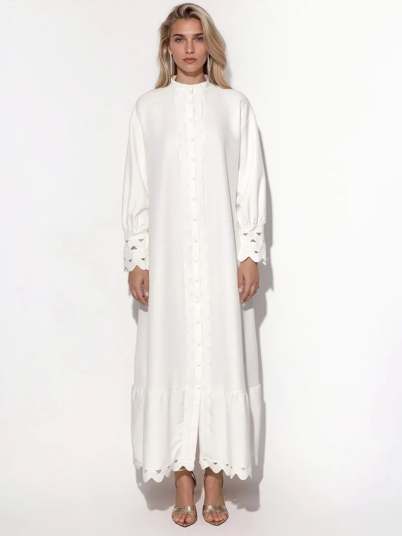 Jennyfer Belted A-line Maxi Dress
