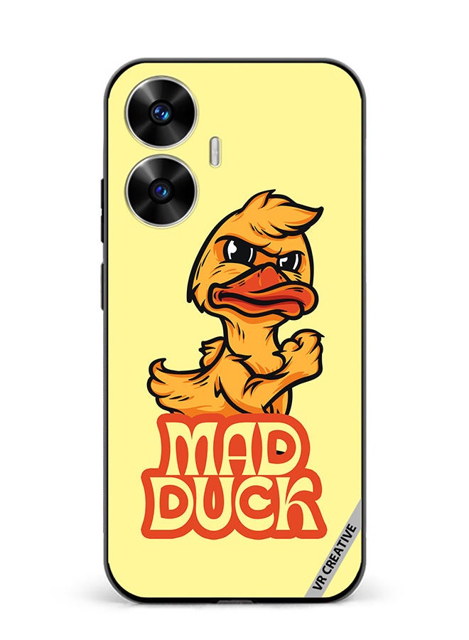 VR CREATIVE Protective Case Cover For Realme C55 Mad Duck Design Multicolour - Image 1