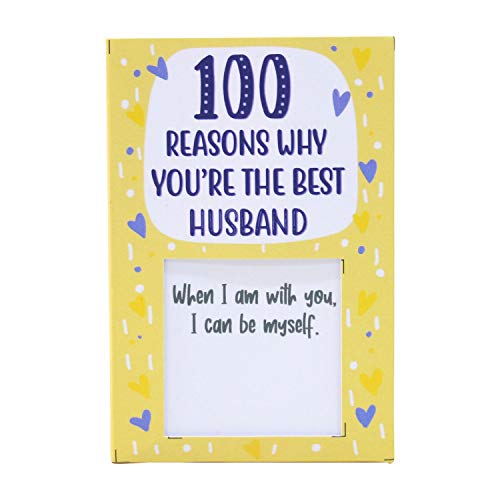 Oye Happy - 100 Reasons You're The Best Hubby Premium Quality Mug and Cards Combo - Best Gift Combo for Husband on Birthday/Anniversary/Valentine's Day (Ceramic) (Microwavable) (330 ml) - Image 4