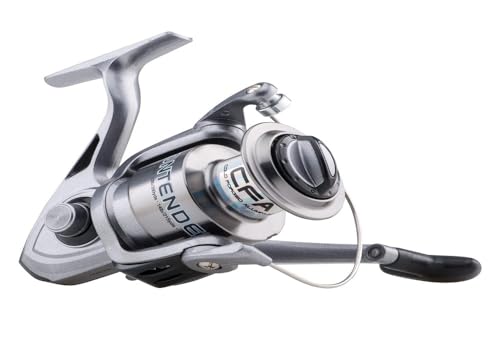 Shakespeare Contender Spinning Fishing Reel Size 60 Instant AntiReverse Oil Felt Front Drag System Durable Aluminum Spool - Image 1