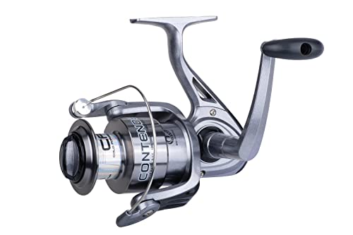 Shakespeare Contender Spinning Fishing Reel Size 60 Instant AntiReverse Oil Felt Front Drag System Durable Aluminum Spool - Image 3