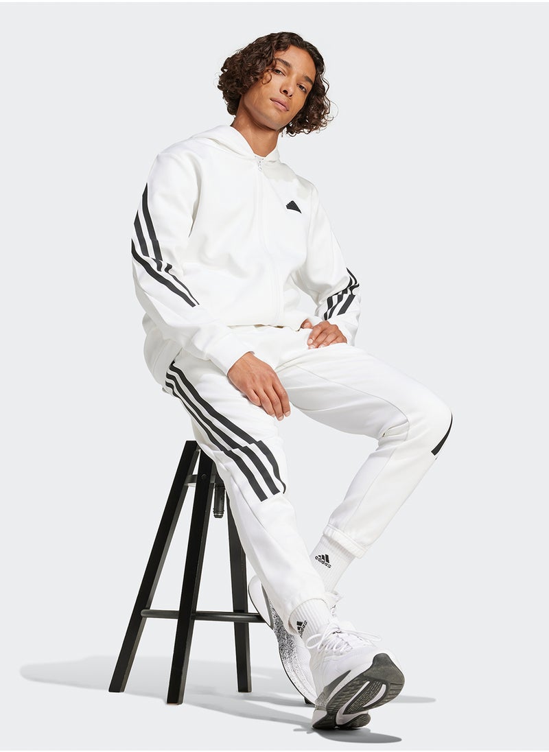 Adidas - سروال رياضي ثلاثي الخطوط أيقوني للمستقبل - Image 1