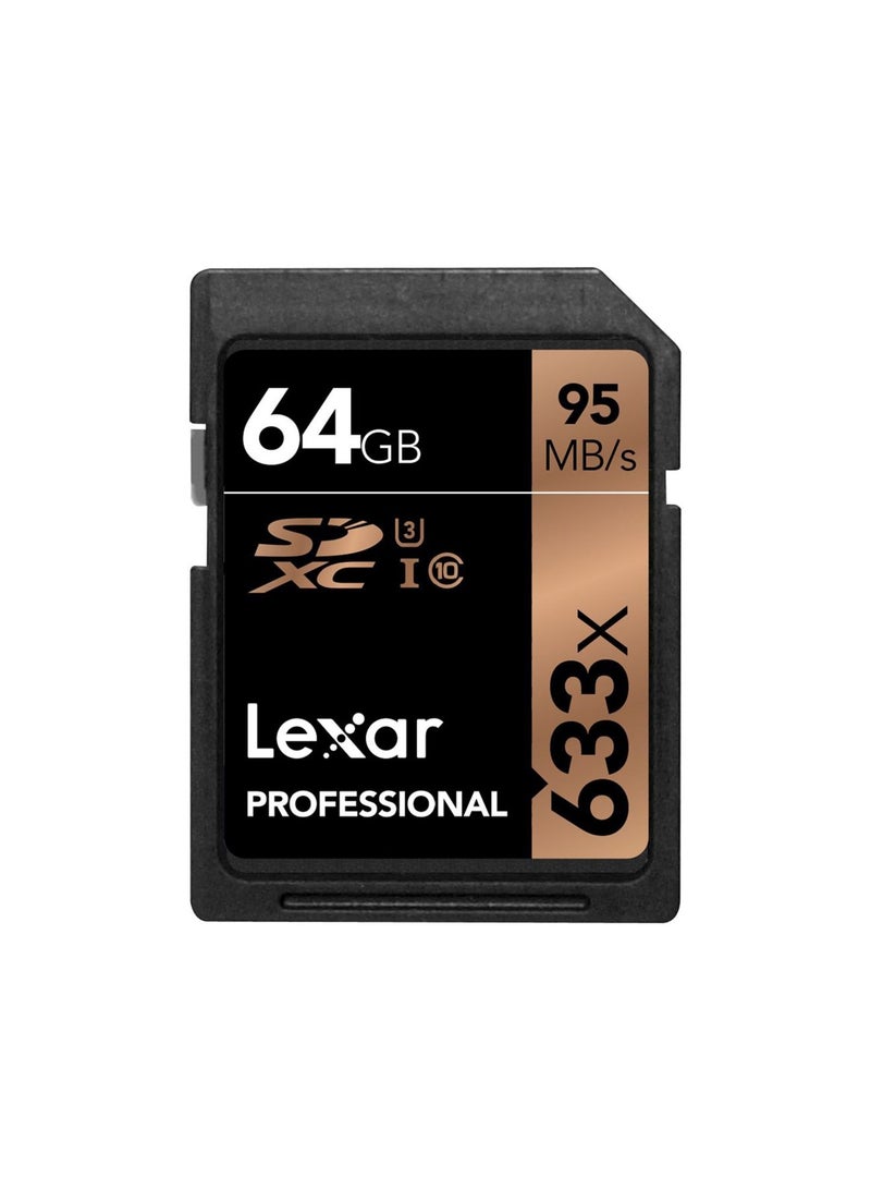 ليكسار بطاقة SDXC احترافية من الفئة 10 - Image 1