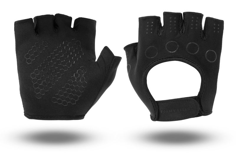 Foamy Lizard Gaming Grip Gloves Hexotech Pro Gamer Anti-Sweat Fingerless Tactical Glove for Controller Grip for Xbox Series X, PlayStation 5 Dualsense (Pair of Gloves) MD - Image 2