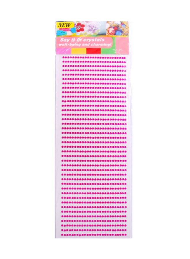 646 قطعة ملصق تاتو للوجه والجسم مرصع بالكريستال الامع - Image 1