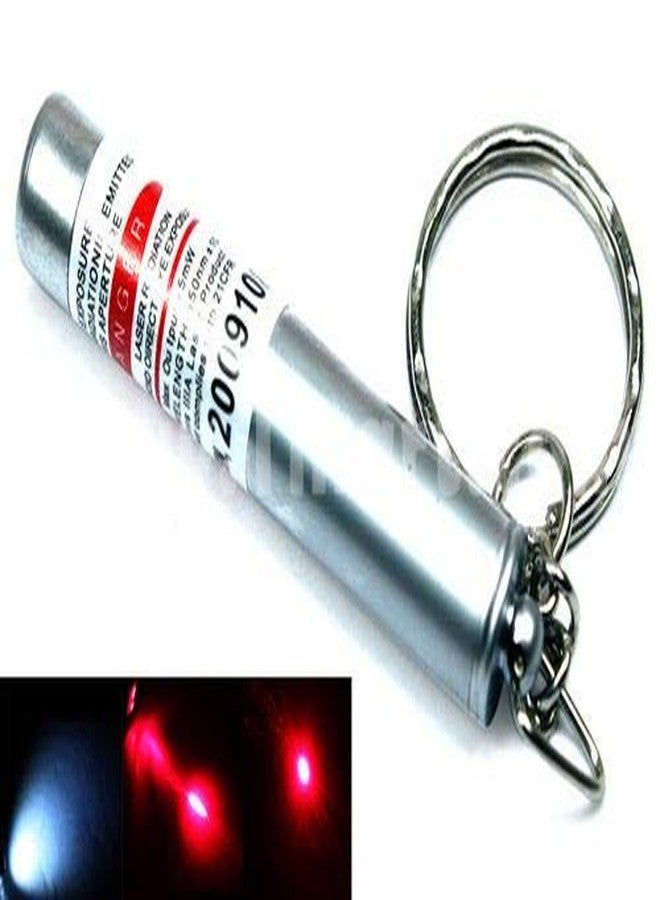 Royals 2-in-1 Pocket Red Laser Pointer | Beam Light Presentation Pointer for Long Range | Ideal for Presentations, Hiking, Camping, and Office Use | Compact & Portable Pointer Tool - Image 4
