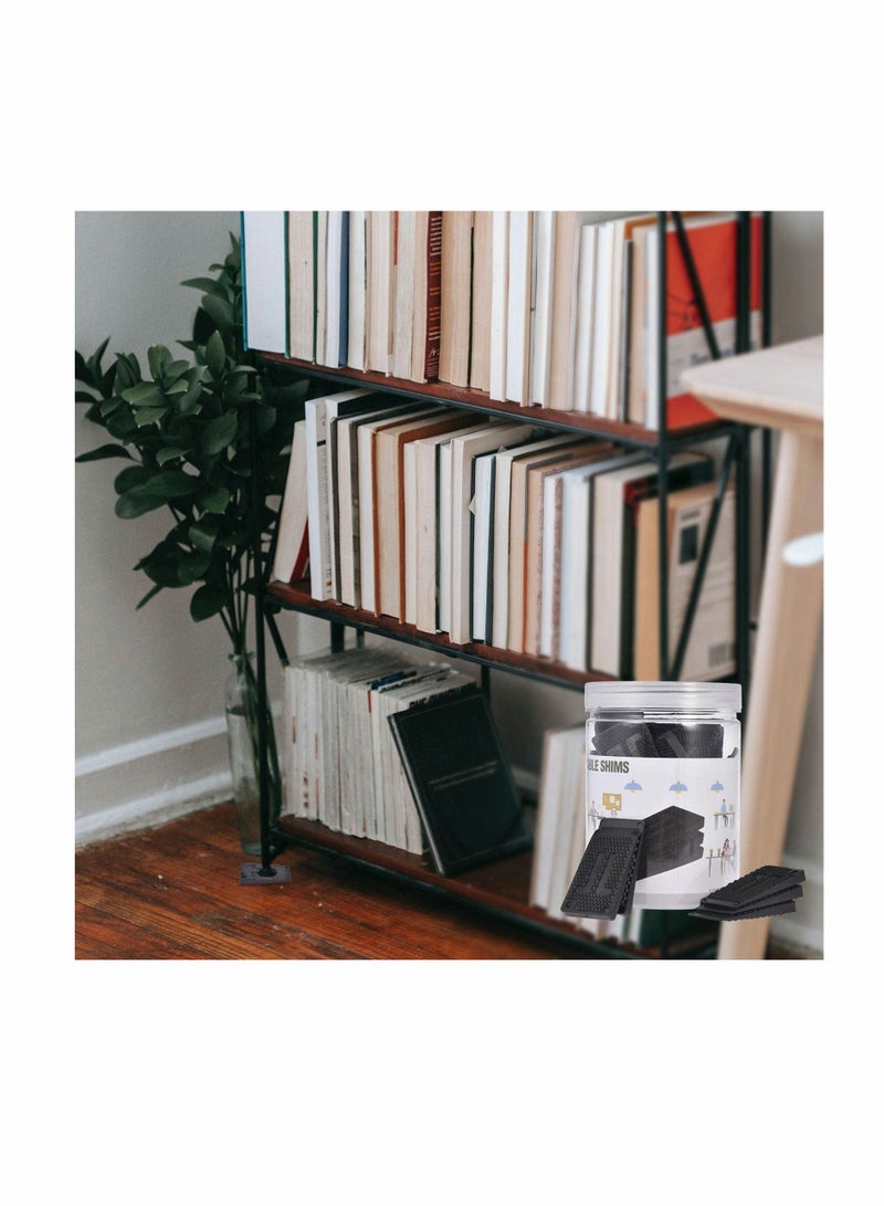 Table Shims, 35 Piece Jar - Durable Level Wedge for Home Improvement, Furniture Feet Pads for Fixing Wobbly Furniture - Image 3