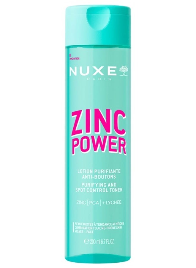 Nuxe Zinc Power Purifying Anti-Blemish Lotion 200 ml