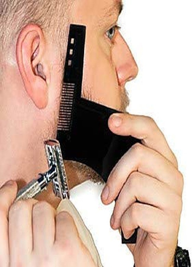 Ekan Beard Shaper Men Beard Moustache Beard Styling Comb For Boys - Image 4